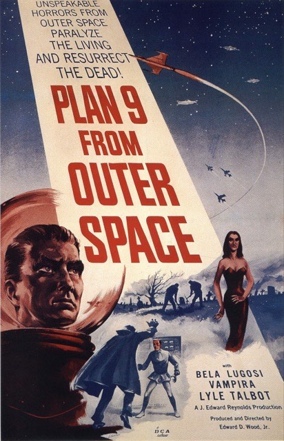 Plan 9 from Outer Space (1959) poster